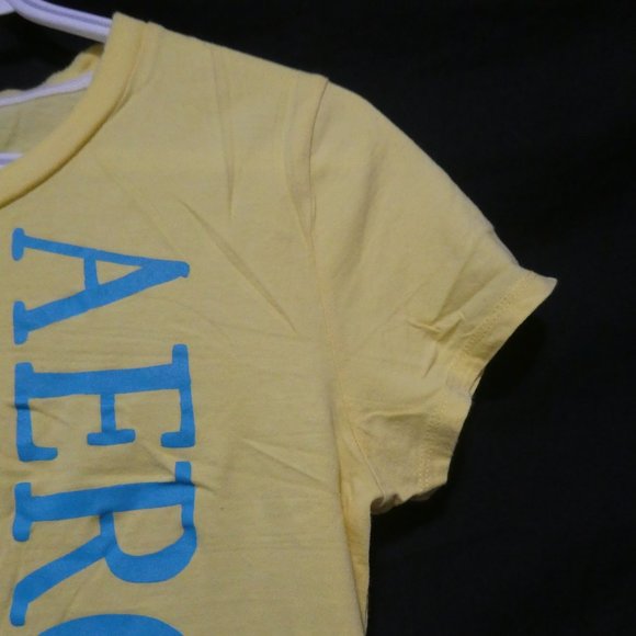 AEROPOSTALE | xl extra large | yellow graphic tee | 100% cotton - Picture 5 of 12